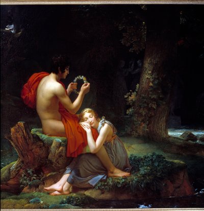 Dafni e Cloe da Baron François Pascal Simon Gérard