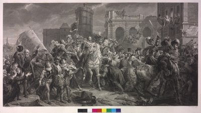 Enrico IV di Francia a Parigi il 22 marzo 1594 da Francois Pascal Simon Baron Gerard