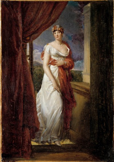 Ritratto a figura intera di Madame Tallien, nata Cabarrus, principessa di Caraman - Chimay da Baron François Pascal Simon Gérard