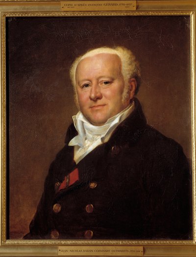 Ritratto del Barone Jean Nicolas Corvisart-Desmaretz da Baron François Pascal Simon Gérard