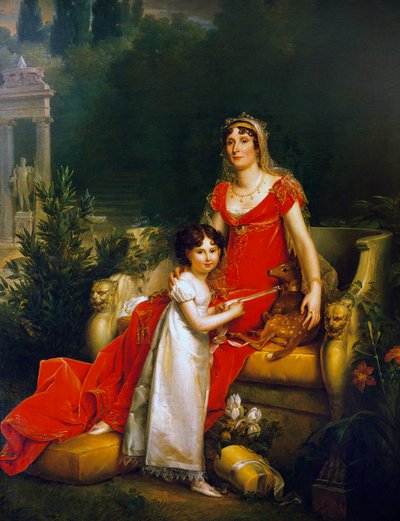 Ritratto di Maria Anna Bonaparte, conosciuta come Elisa Baciocchi da Baron François Pascal Simon Gérard