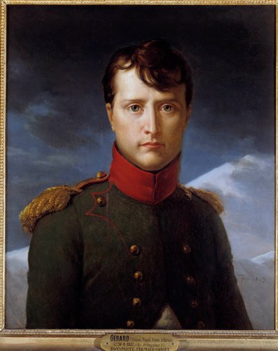 Ritratto di Napoleone Bonaparte (1769-1821) come Primo Console 1803 Chantilly, Museo Condé da Baron François Pascal Simon Gérard