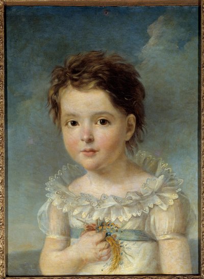 Ritratto della Regina Ortensia di Beauharnais bambina da Baron François Pascal Simon Gérard