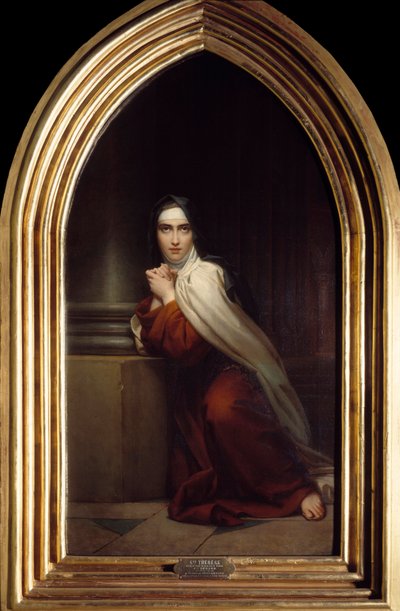 Rappresentazione di Santa Teresa. Parigi, Institut catholique da Baron François Pascal Simon Gérard