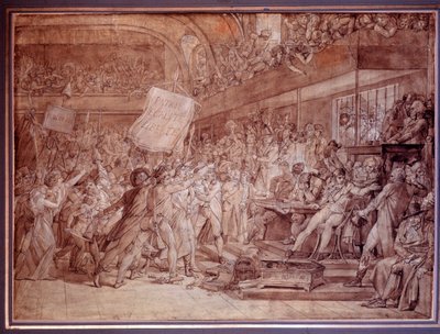 Il popolo di Parigi assalta le Tuileries il 10 agosto da Baron François Pascal Simon Gérard