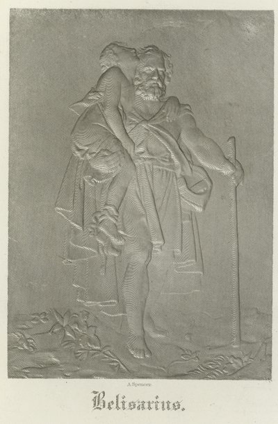 Belisario che porta la sua giovane guida da Francois Pascal Simon Gerard