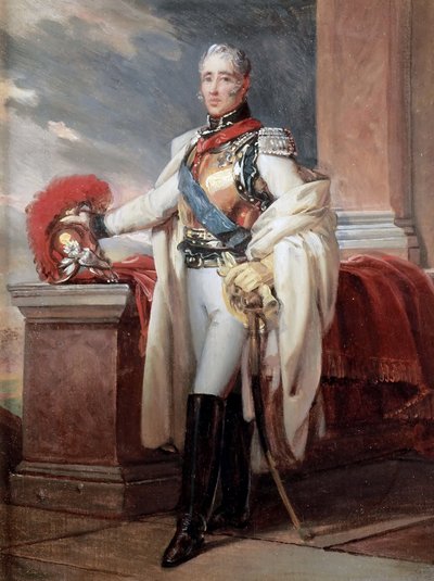 Carlo Filippo di Francia, conte di Artois 1757-1836 da Francois Pascal Simon Gerard
