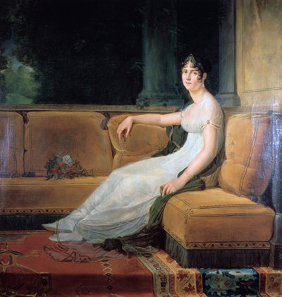 Imperatrice Giuseppina a Malmaison, c1801 da Francois Pascal Simon Gerard