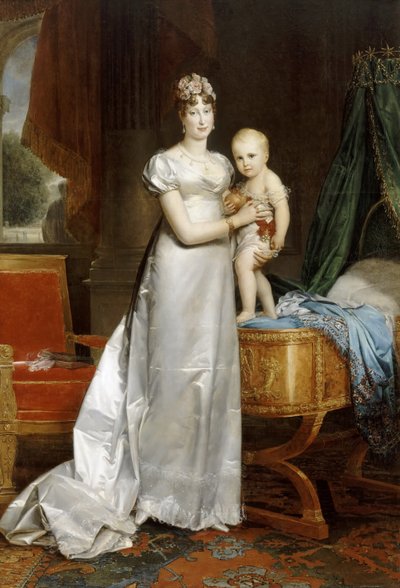 Imperatrice Maria Luisa con il Re di Roma da Francois Pascal Simon Gerard