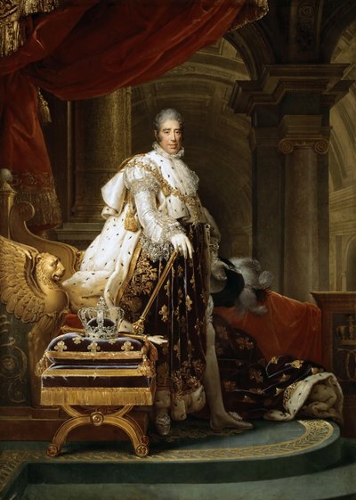 Re Carlo X di Francia da Francois Pascal Simon Gerard