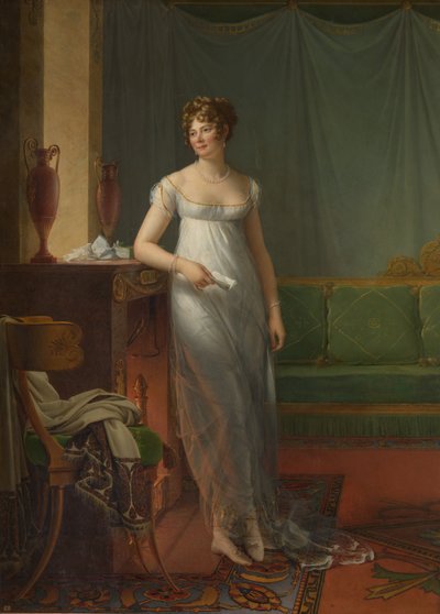 Madame Charles Maurice de Talleyrand Périgord 1761-1835, ca. 1804 da Francois Pascal Simon Gerard