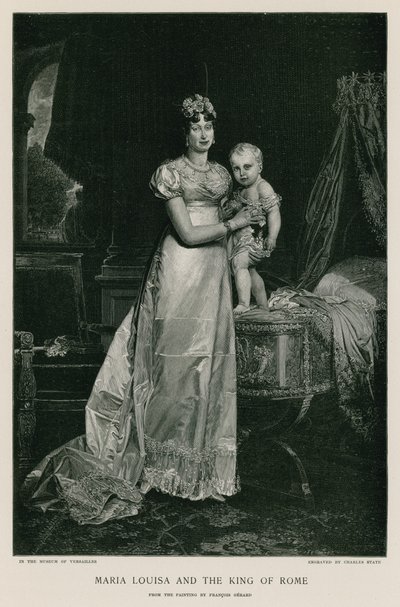 Maria Luisa e il Re di Roma da Francois Pascal Simon Gerard
