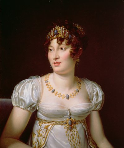 Ritratto di Caroline Murat da Francois Pascal Simon Gerard