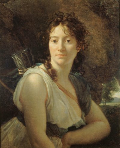 Ritratto di Catherine Josephine Duchesnois 1777-1835, inizio XIX secolo da Francois Pascal Simon Gerard