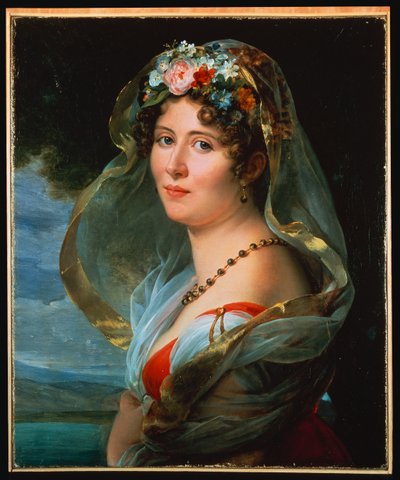 Ritratto di Constance Ossolinska Lubienska da Francois Pascal Simon Gerard
