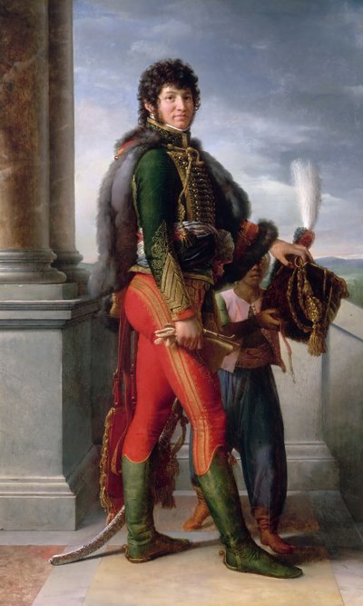Ritratto di Joachim Murat 1767-1815 da Francois Pascal Simon Gerard