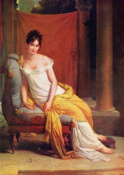 Ritratto di Julie Récamier da Francois Pascal Simon Gerard