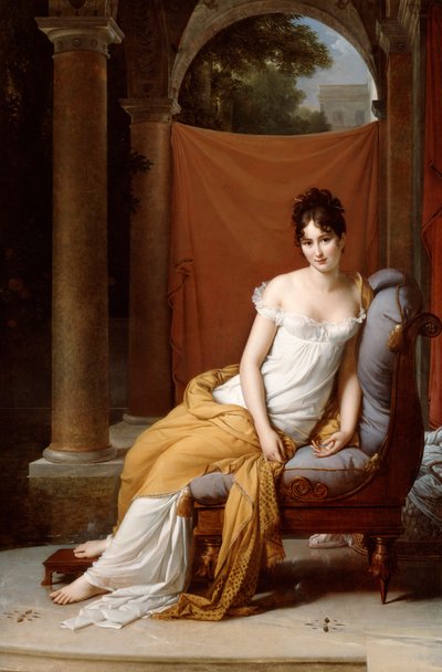 Ritratto di Juliette Récamier, 1805 da Francois Pascal Simon Gerard