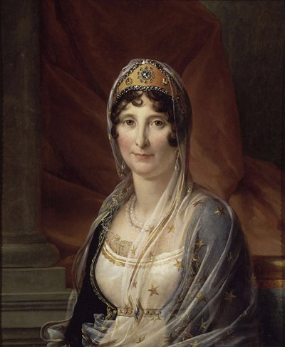 Ritratto di Maria Letizia Ramolino Bonaparte, madre di Napoleone Bonaparte da Francois Pascal Simon Gerard
