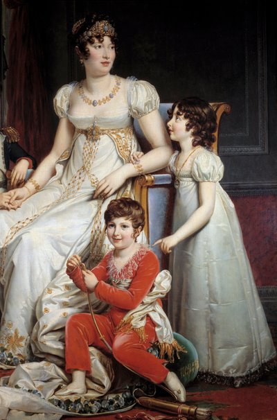 Ritratto di Marie-Annonciade conosciuta come Carolina Bonaparte da Francois Pascal Simon Gerard