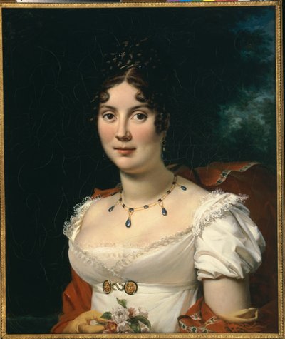 Ritratto di una signora da Francois Pascal Simon Gerard