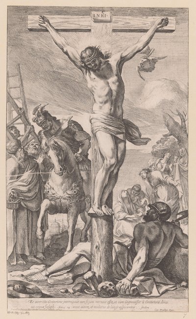 Cristo sulla croce da Francois Perrier