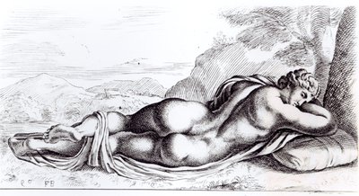 Ermafrodito nei Giardini Borghese, c.1653 da Francois Perrier