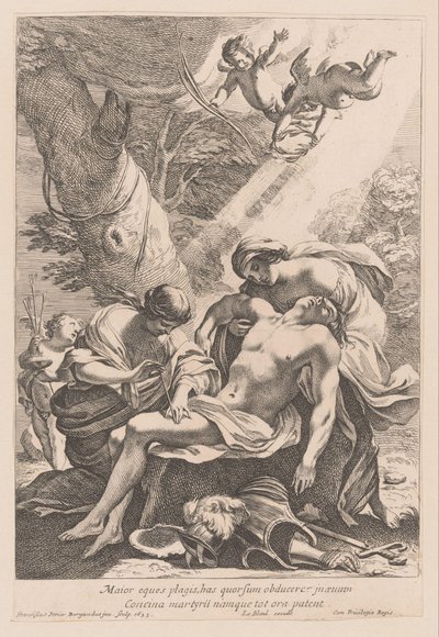 Martirio di San Sebastiano da Francois Perrier