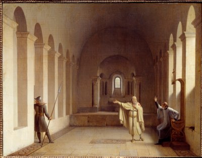 Jacques de Molay (Molai) (1243-1314), gran maestro dei Templari da Francois Richard Fleury