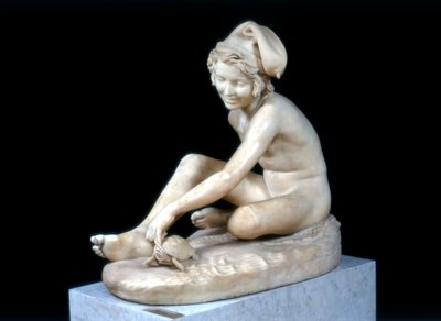 Pescatore napoletano che gioca con una tartaruga, 1833 da Francois Rude