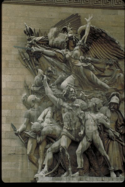 La Partenza dei Volontari del 1792 da Francois Rude
