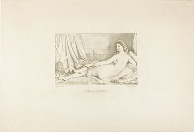 Odalisca da Francois Seraphin Delpech