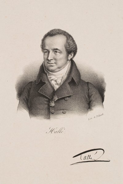 Ritratto di Karl Halle da Francois Seraphin Delpech