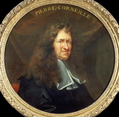 Ritratto di Pierre Corneille 1606-1684, c. 1680 da Francois Sicre