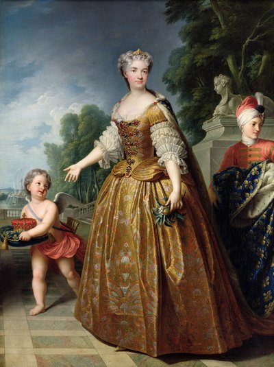Ritratto di Maria Leszczyńska (1703-68) dopo il 1725 da Francois Stiemart