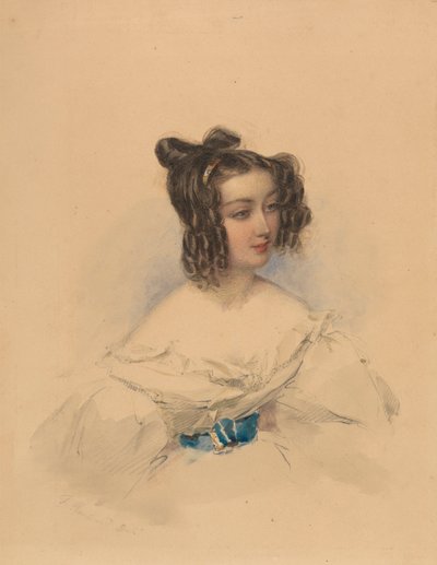 Teresa, Contessa Gamba-Guicioli da Francois Theodore Rochard