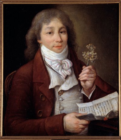 Ritratto del poeta e politico Philippe Francois Nazaire Fabre detto Fabre d