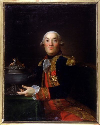 Ritratto di Georges Peville il Pelley. Corsaro, ufficiale di marina, ammiraglio, ministro della marina. Dipinto di François - Valentin Gazard. Museo di Granville da Francois Valentin Gazard