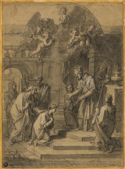 Presentazione della Vergine da Francois Verdier