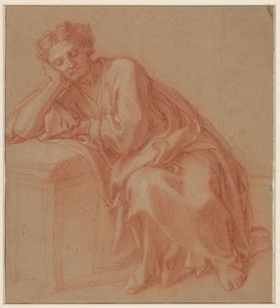 Studio di un uomo a riposo da Francois Verdier