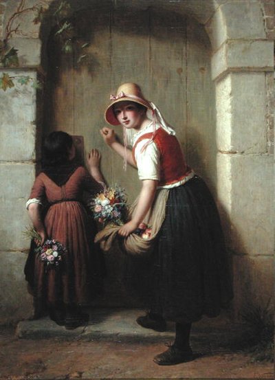 I venditori di fiori da Francois Verheyden