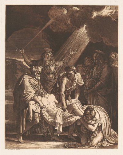 Cristo Portato al Sepolcro da Francois Xavier Fabre