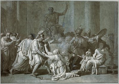 Cleombrote e Leonida, c.1795 da Francois Xavier Fabre