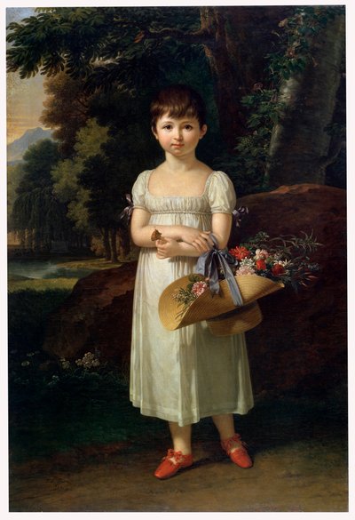 Ritratto di Amelia Oginski da Francois Xavier Fabre