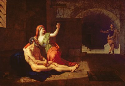 Carità romana (Cimone e Pero) 1800 da Francois Xavier Fabre