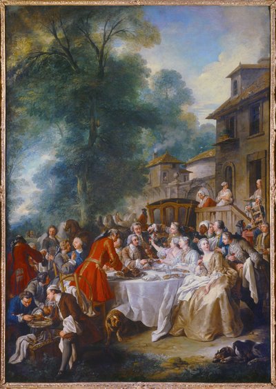 Pranzo di caccia da Francois de Troy
