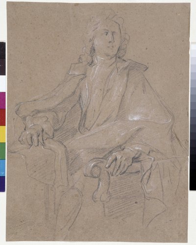 Ritratto di Jules Hardouin Mansart (1645-1708) da Francois de Troy
