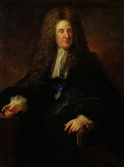 Ritratto di Jules Hardouin Mansart (1646-1708) da Jean François de Troy