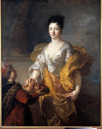 Ritratto della Duchessa di La Force da Francois de Troy