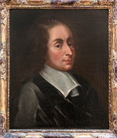 Ritratto di Blaise Pascal - Ritratto di Blaise Pascal di François II Quesnel (1637-1699) - Clermont-Ferrand da Francois the Younger (after) Quesnel